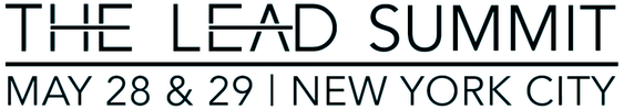 the Lead Summit 2025 logo black