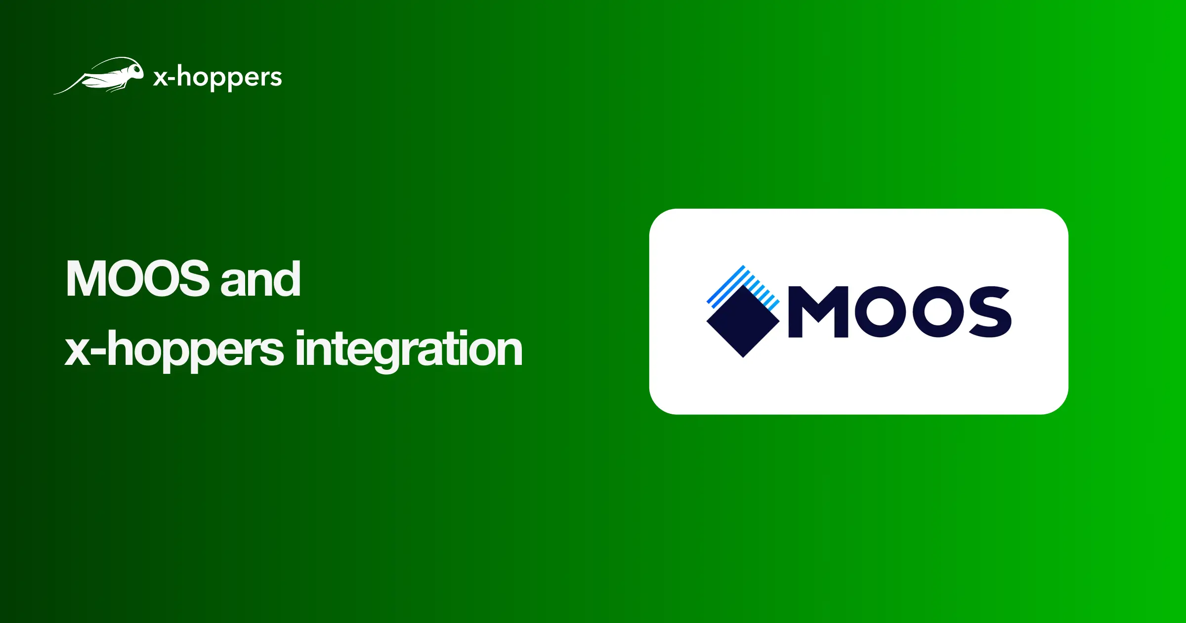 MOOS and x-hoppers integration | x-hoppers