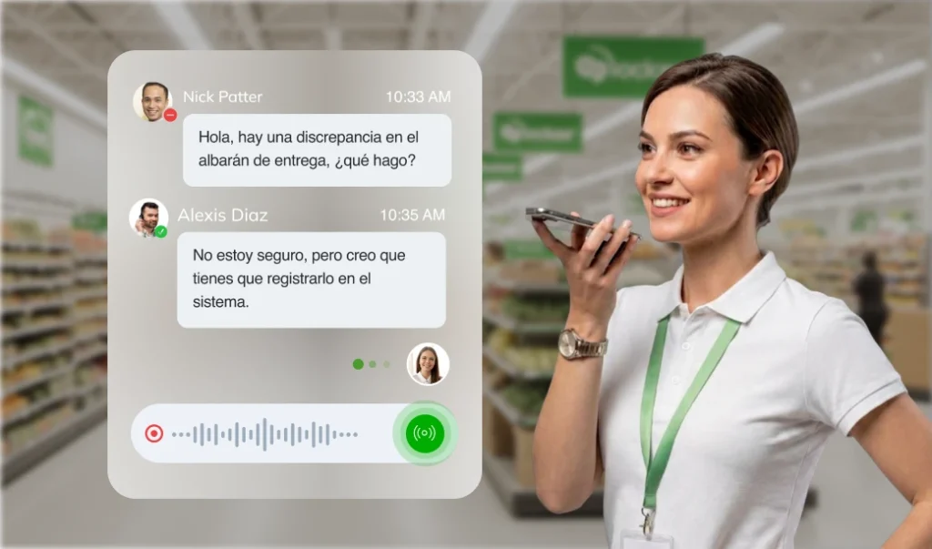 Manage the strore conversation - ES