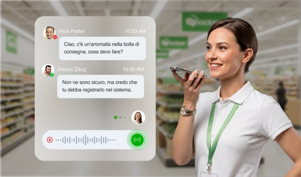 Manage the strore conversation - IT