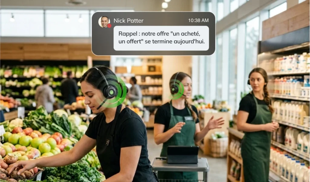 Real-time broadcast communication - FR
