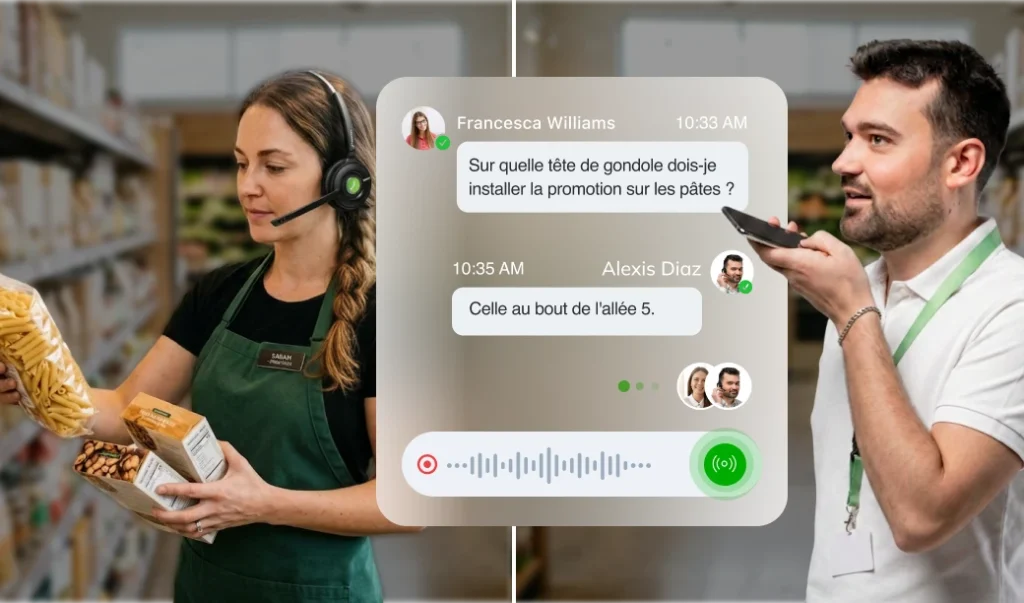 store conversation - FR